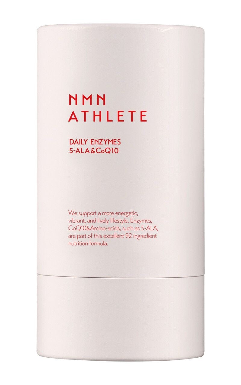 NMN ATHLETE DAILY ENZYMES 5-ALA + zinc + amino acids + CoQ10 + 92 ingredients