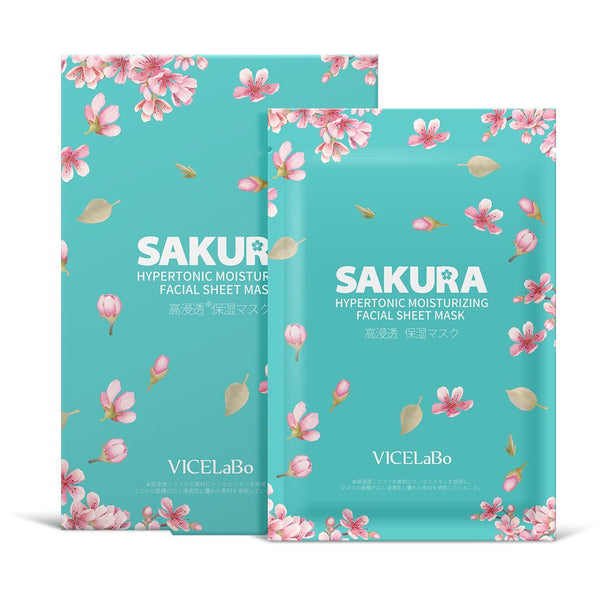 SAKURA HYPERTONIC MOISTURIZING
FACIAL SHEET MASK