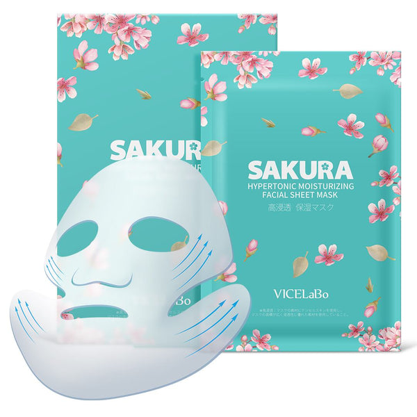 SAKURA HYPERTONIC MOISTURIZING
FACIAL SHEET MASK